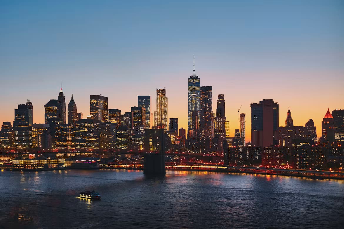 New York / Long Island skyline